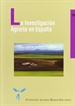 Portada del libro La investigación agraria en España