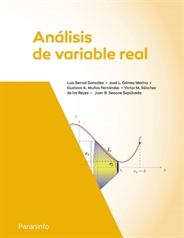 Portada del libro Análisis de variable real