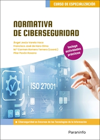 Portada del libro Normativa de ciberseguridad