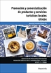 Portada del libro UF0084 - Promoción y comercialización de productos y servicios turísticos locales